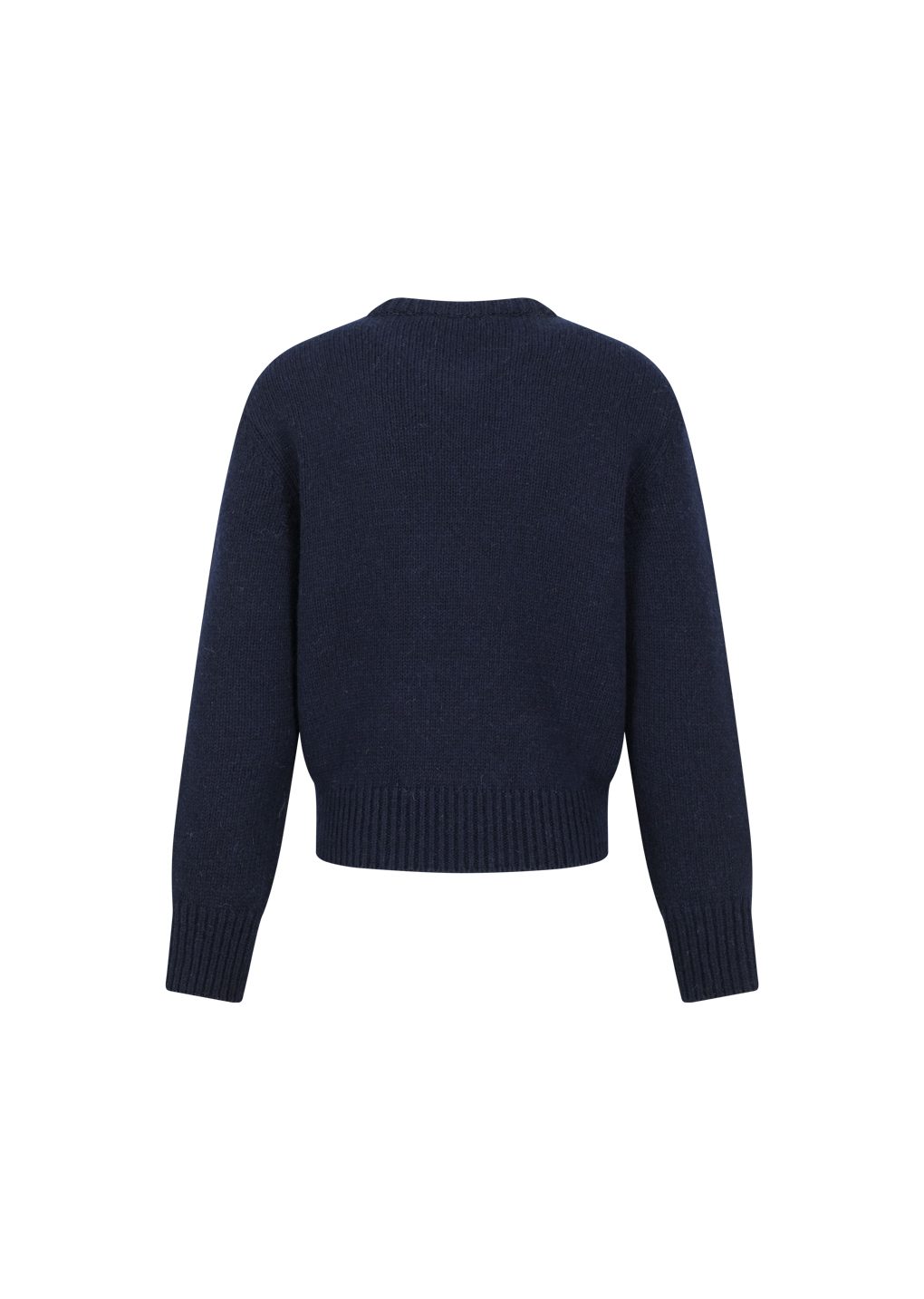 Amomento - Shetland wool v-neck knit (Navy) product image 9 | TRAB K-Fashion Australia