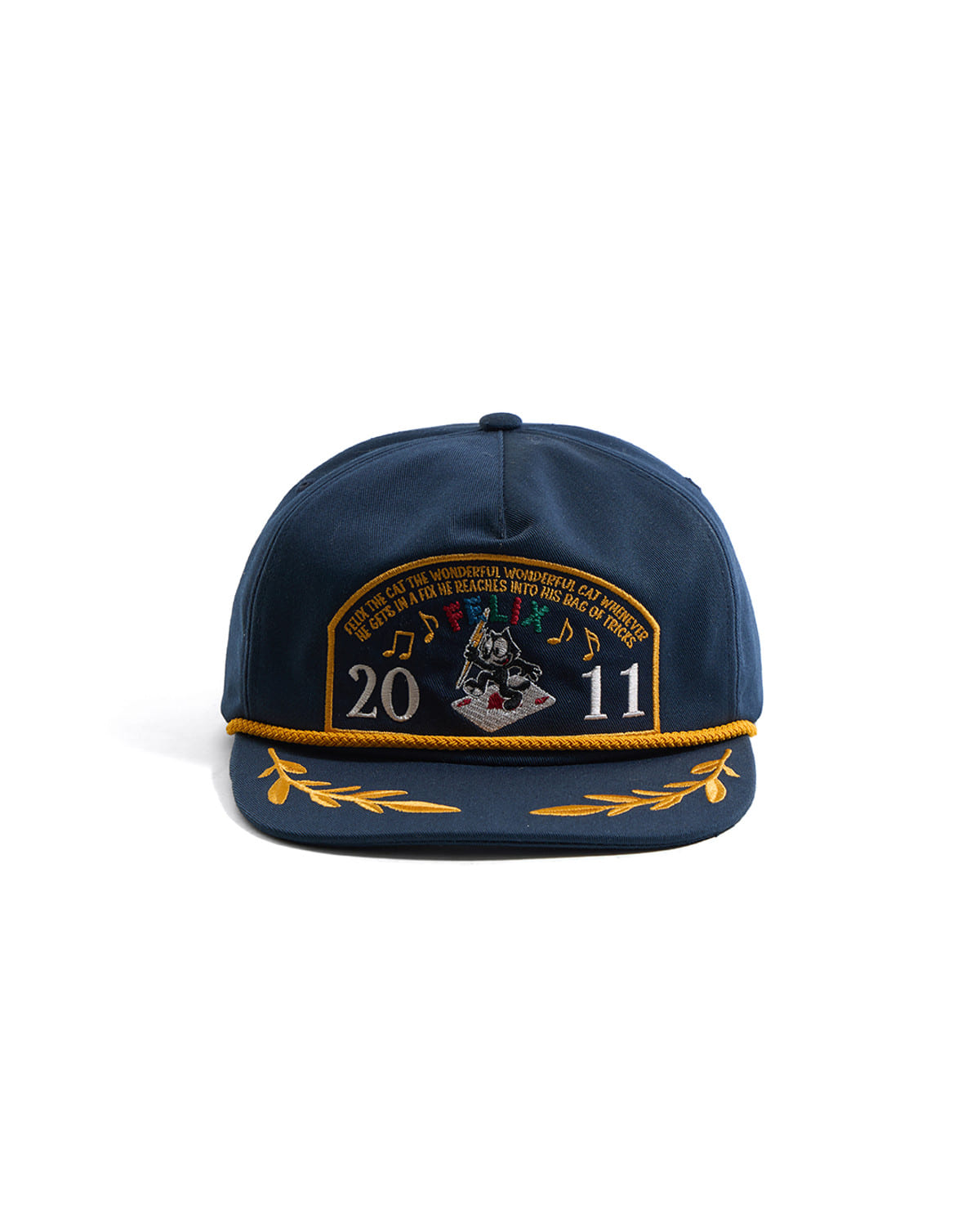 Eastlogue - Felix Souvenir Embroidered Trucker Cap (D.navy) product image 1 | TRAB K-Fashion Australia