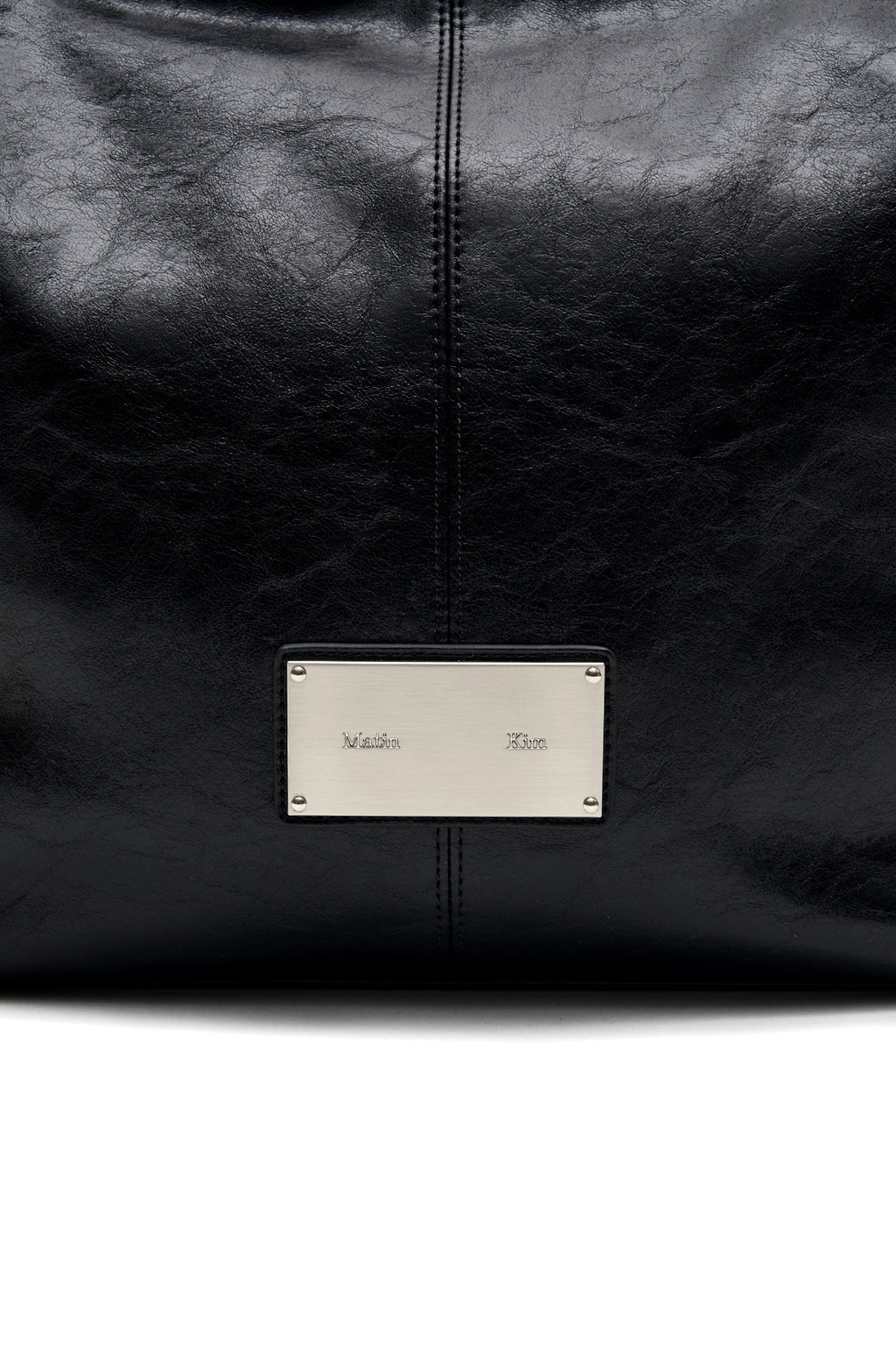Matin Kim - Matin Stud Point Large Shoulder Bag (Black) product image 3 | TRAB K-Fashion Australia