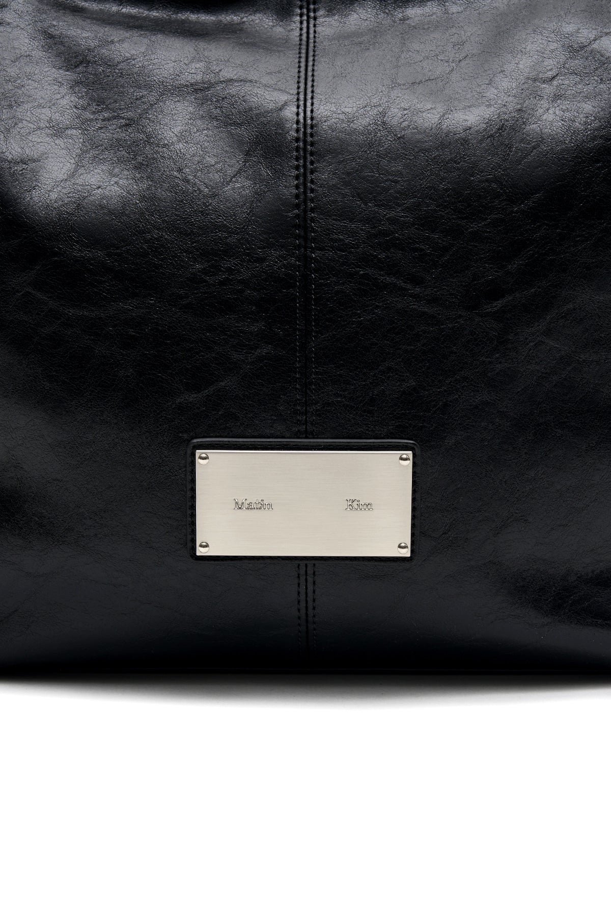 Matin Kim - Matin Stud Point Large Shoulder Bag (Black) product image 3 | TRAB K-Fashion Australia