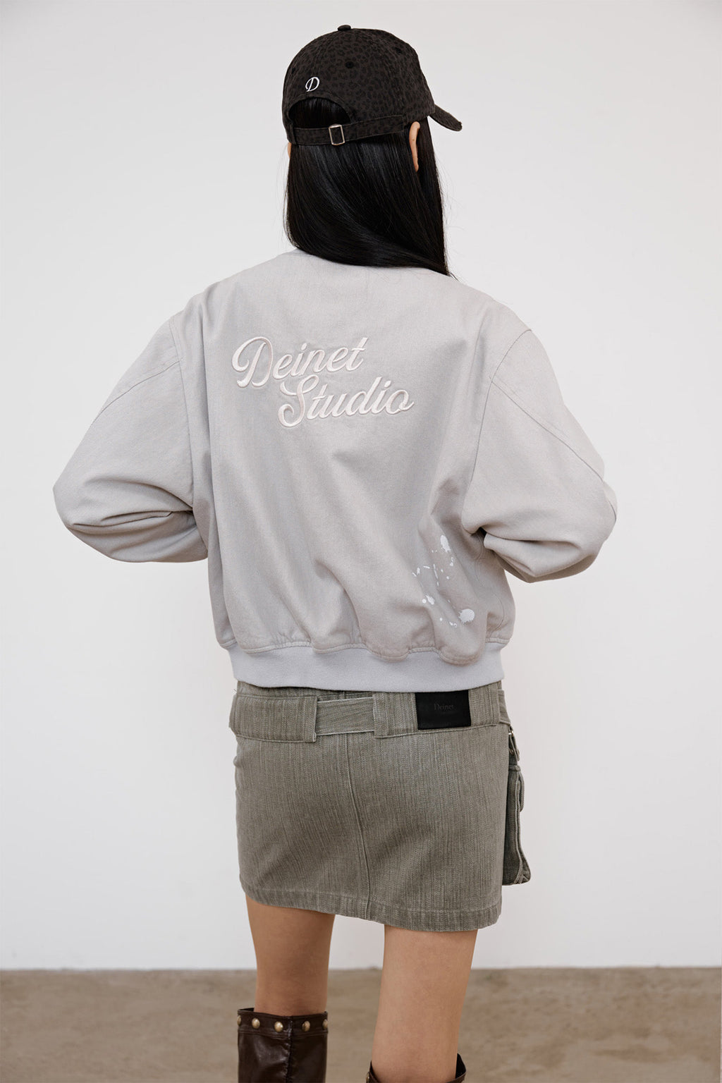 Deinet - Belted Tunnel Skirt (Khaki) product image 8 | TRAB K-Fashion Australia