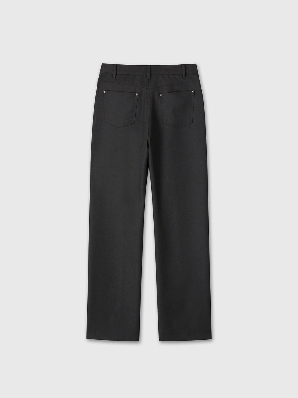 Tonywack - Wool 5 Pocket Straight Pants (Dark Charcoal) product image 10 | TRAB K-Fashion Australia