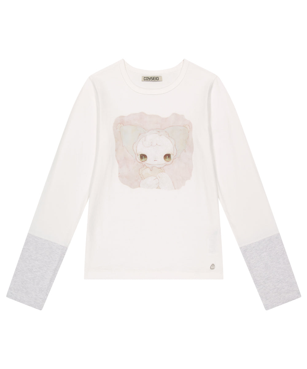 Coyseio - Blush Longsleeves (Ivory) product image 17 | TRAB K-Fashion Australia