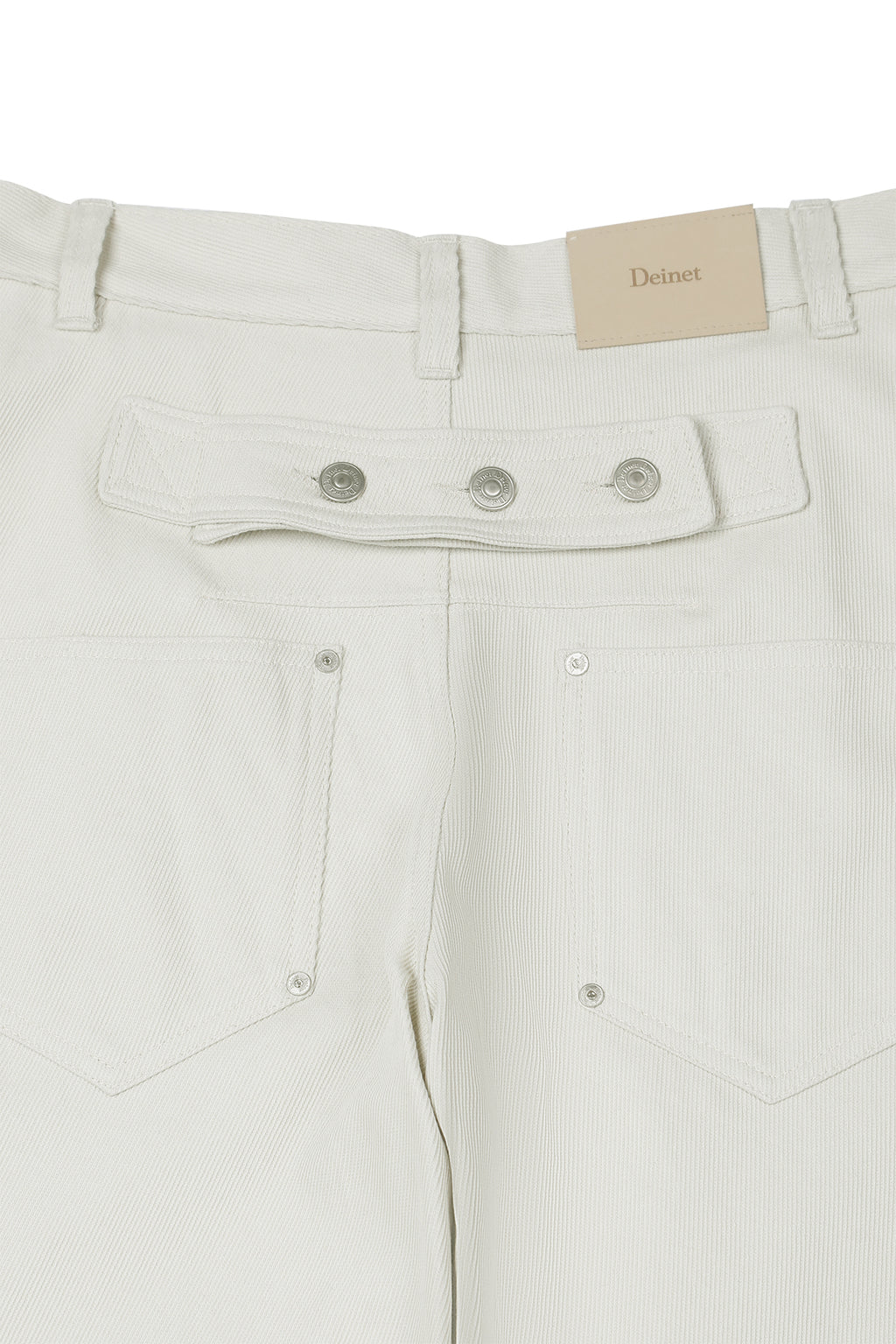 Deinet - Cotton Twill Pants (Ivory) product image 6 | TRAB K-Fashion Australia