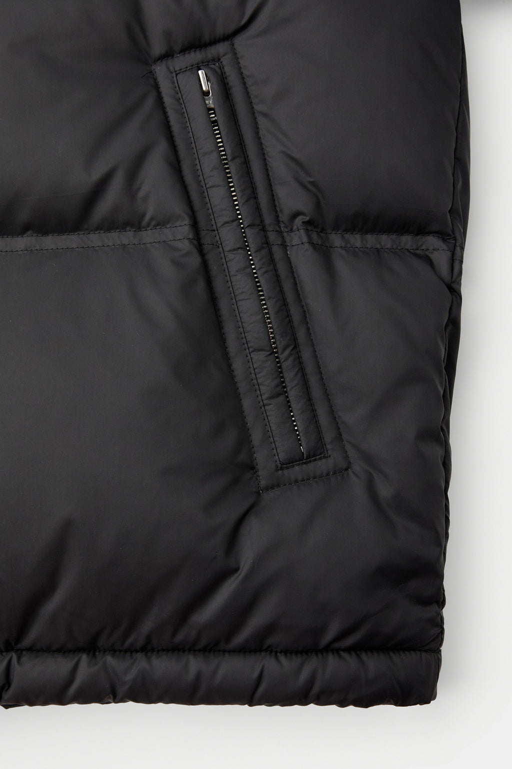 Coor - Double Stitch Snap Button Down Puffer (Black) product image 7 | TRAB K-Fashion Australia
