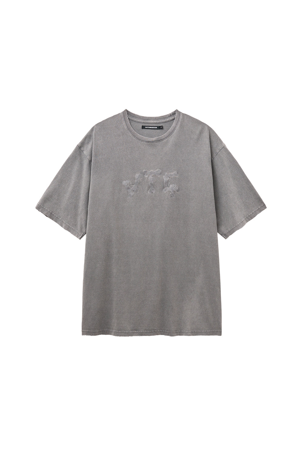 Hatchingroom - VTG Embroidery Tee Rose (Grey) product image 1 | TRAB K-Fashion Australia