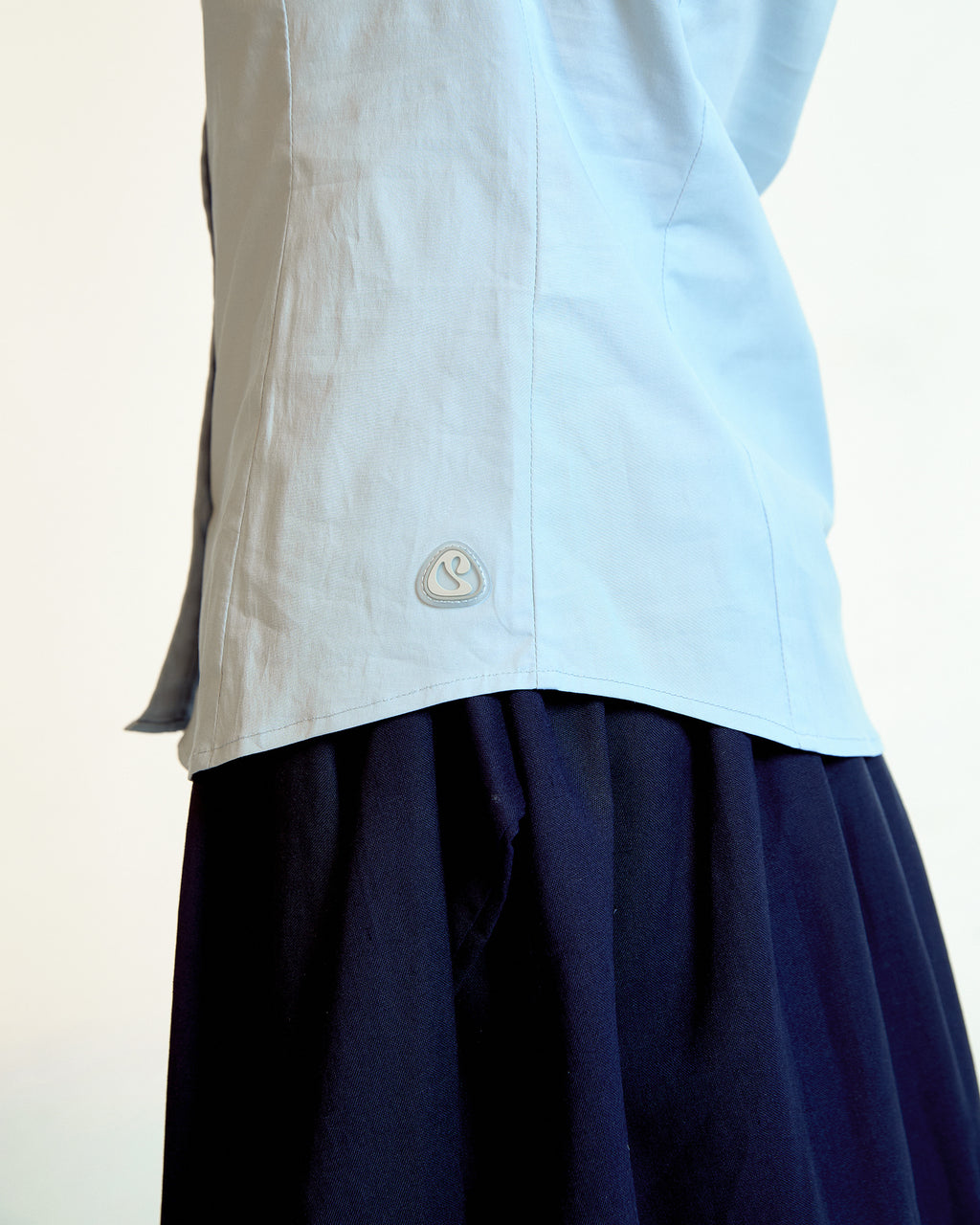 Coyseio - Nana Half Shirt (Sky Blue) product image 3 | TRAB K-Fashion Australia