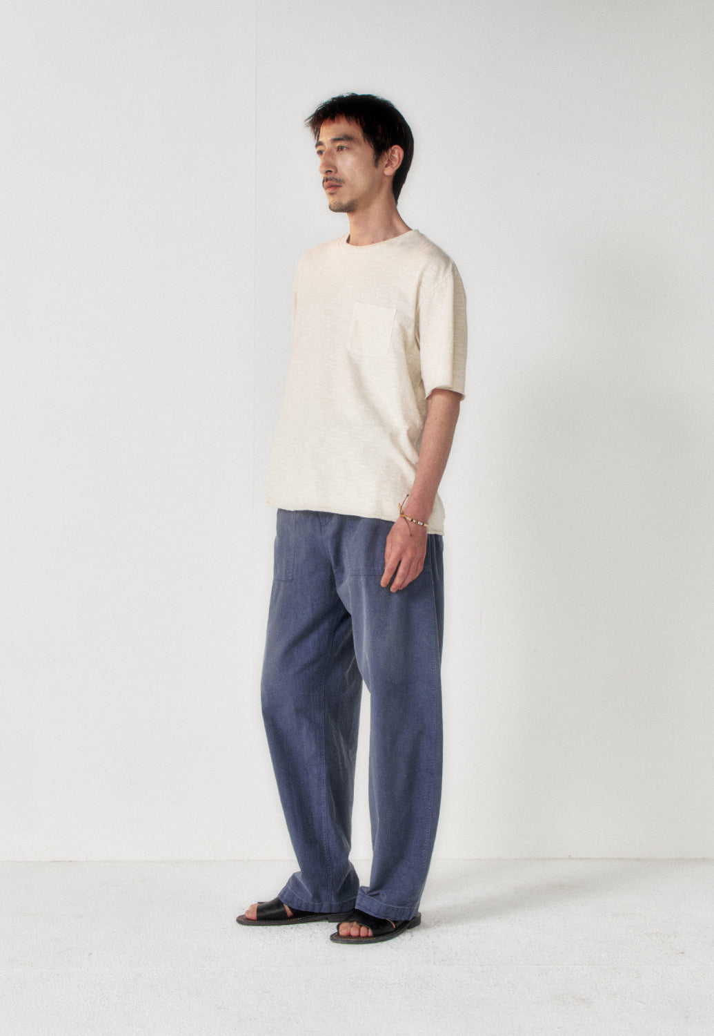 Art if acts - Cut Off T-Shirt (Cream) product image 2 | TRAB K-Fashion Australia