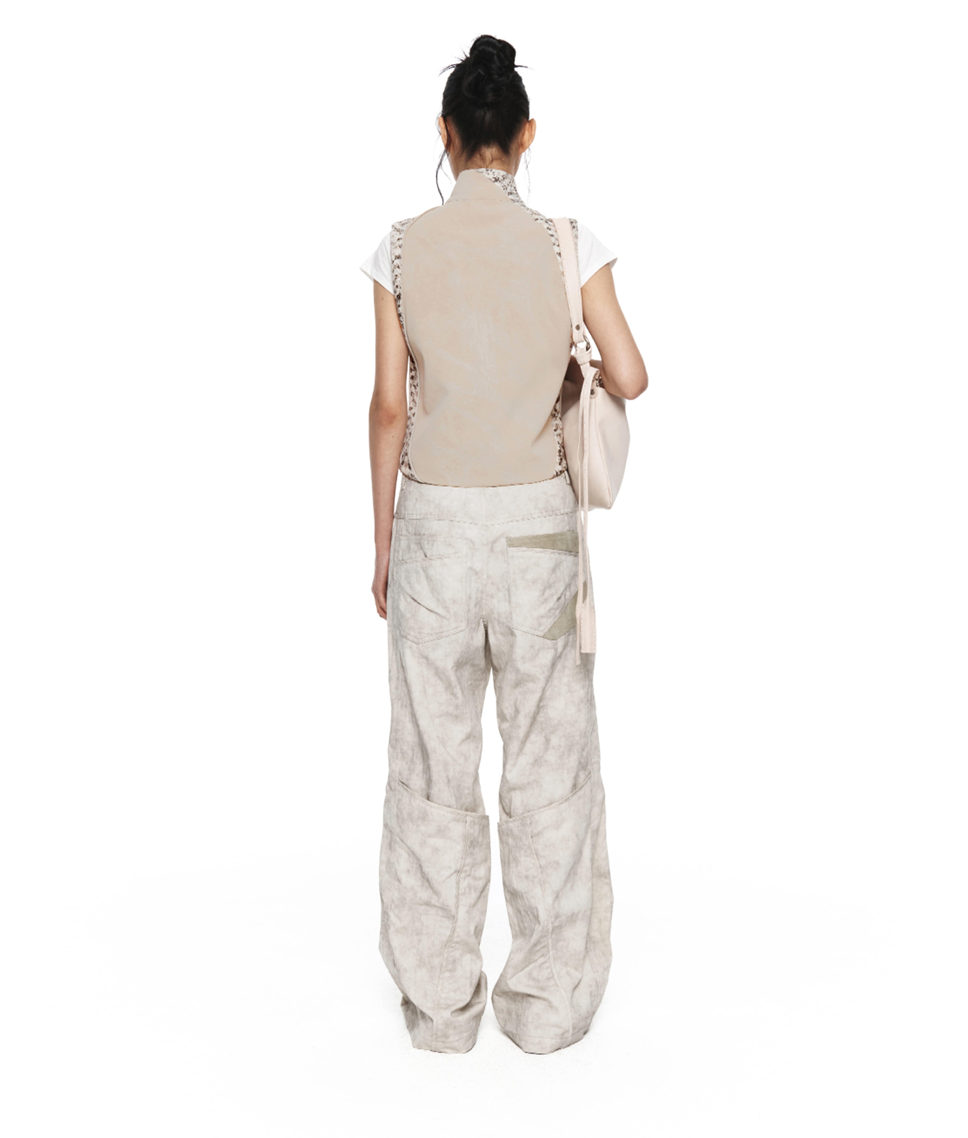 XLIM - Ep.8 01 Trousers (Light Gray) product image 7 | TRAB K-Fashion Australia