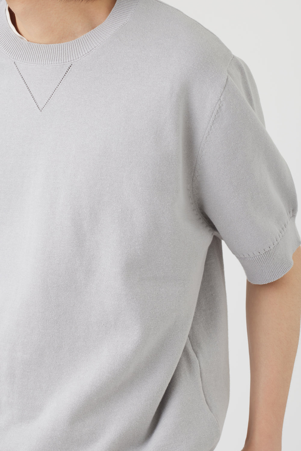 Hatchingroom - Plain Half Knit (Grey) product image 6 | TRAB K-Fashion Australia