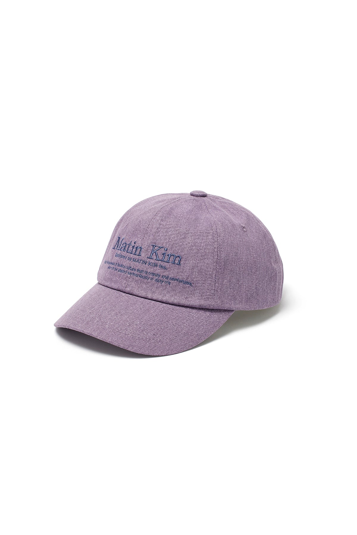 Matin Kim - Matin Heritage Flat Brim Cap (Purple) product image 5 | TRAB K-Fashion Australia