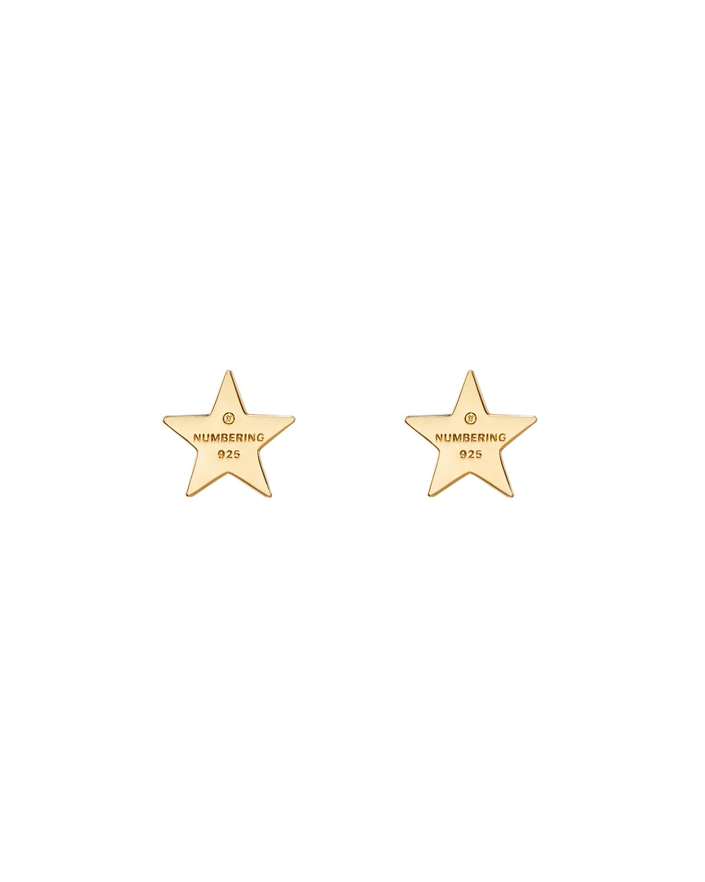 Numbering - Logo Engraved Star Earrings #7117 product image 10 | TRAB K-Fashion Australia