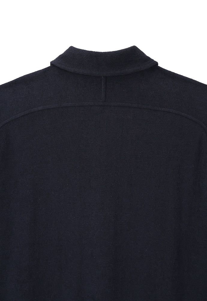 Art if acts - Terry Half Zip-up Shirt (Dark Navy) product image 8 | TRAB K-Fashion Australia
