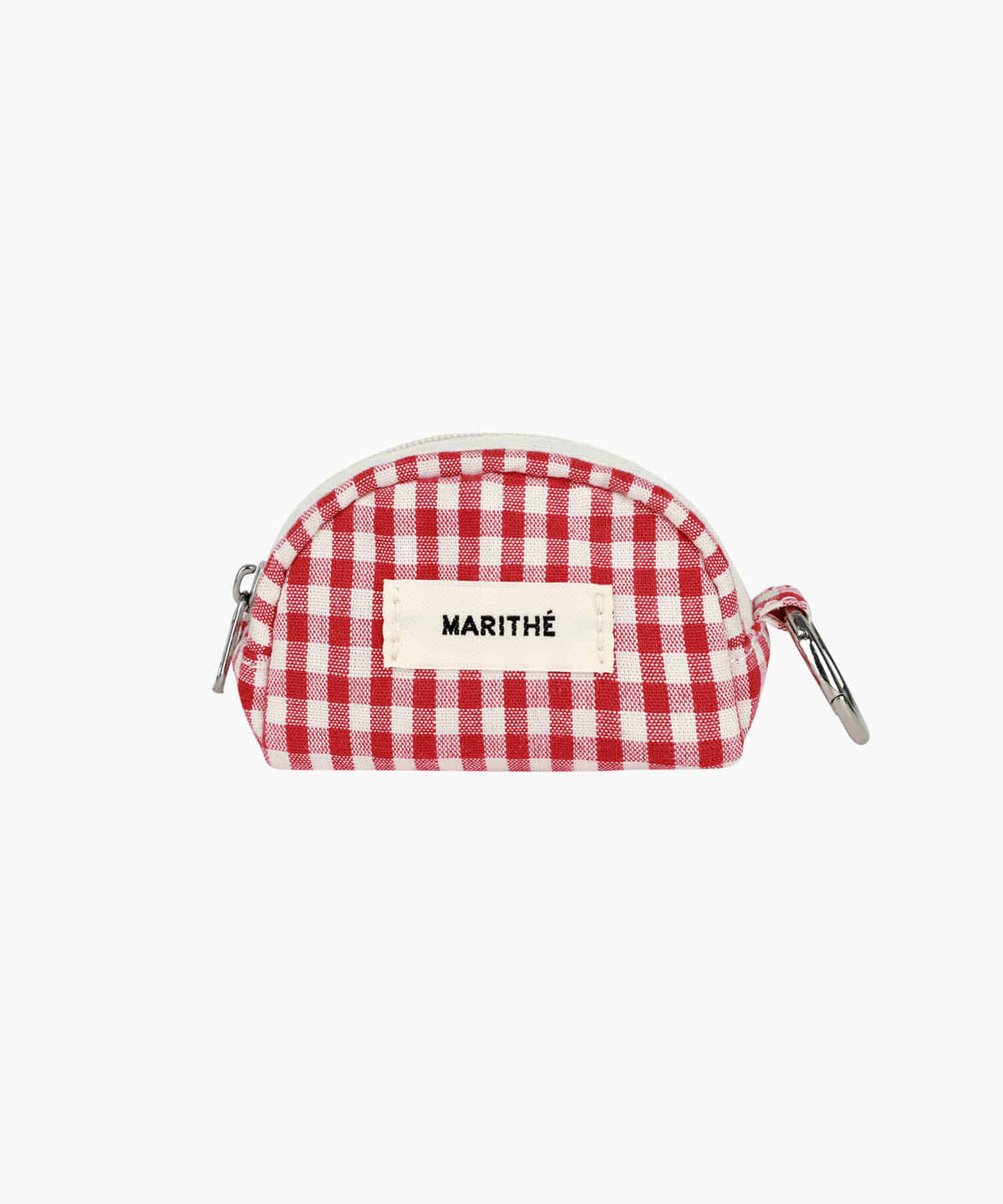 Marithe & Francois Girbaud - Regular Logo Mini Keyring Pouch (Red) product image 1 | TRAB K-Fashion Australia