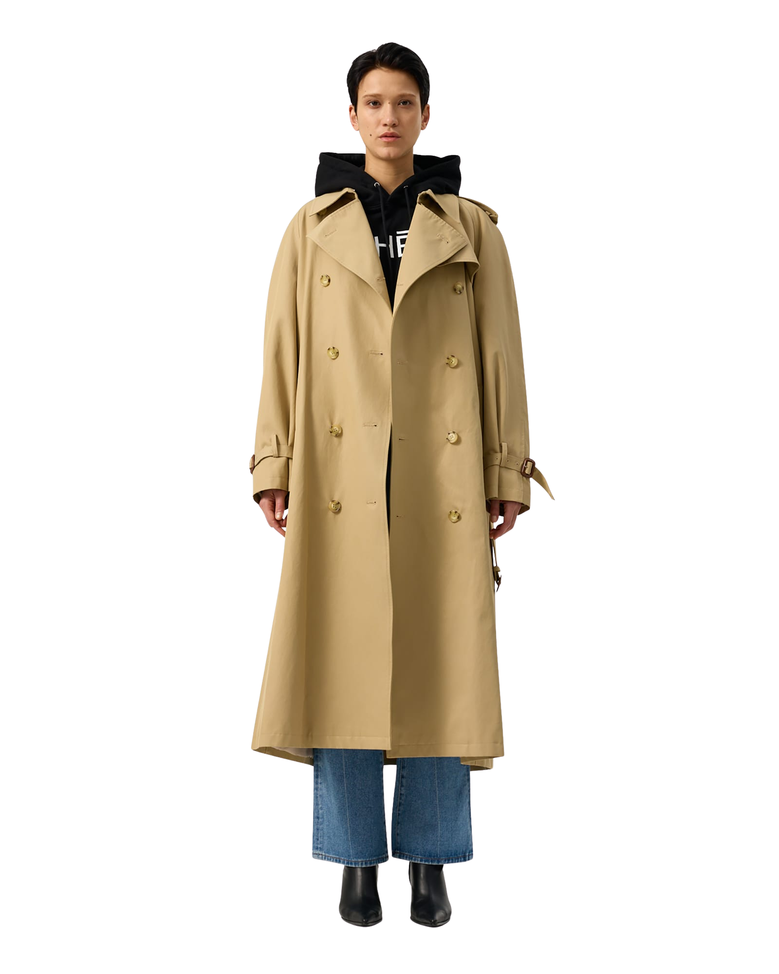 Kimhe Kim - Trench Coat (Beige) product image 2 | TRAB K-Fashion Australia