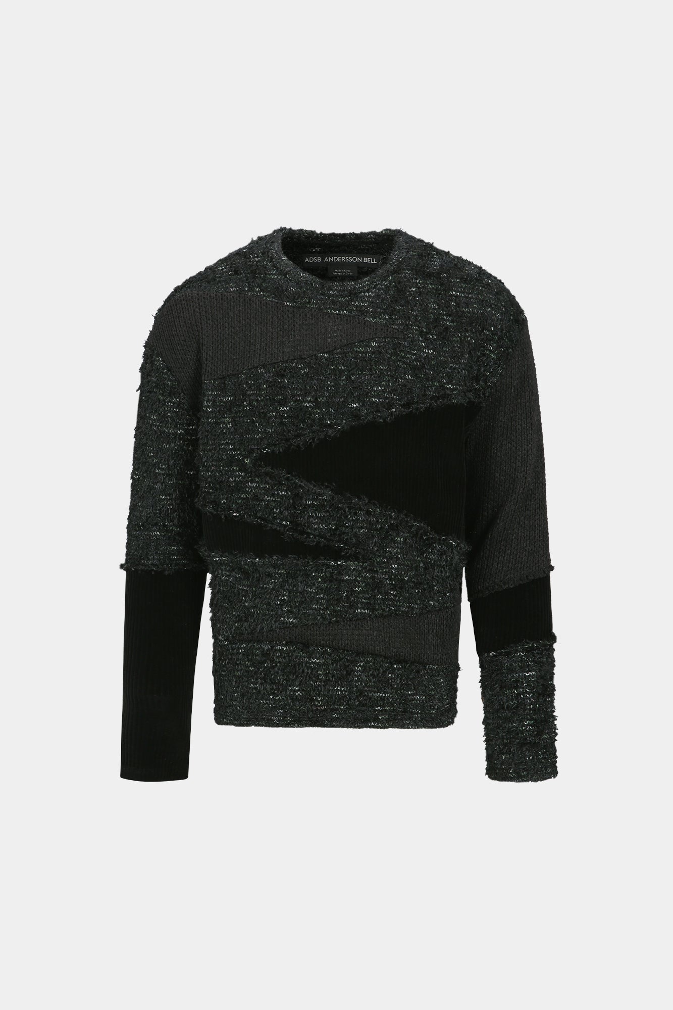 Andersson Bell - Ghillie Color Block Sweater (Black) product image 7 | TRAB K-Fashion Australia