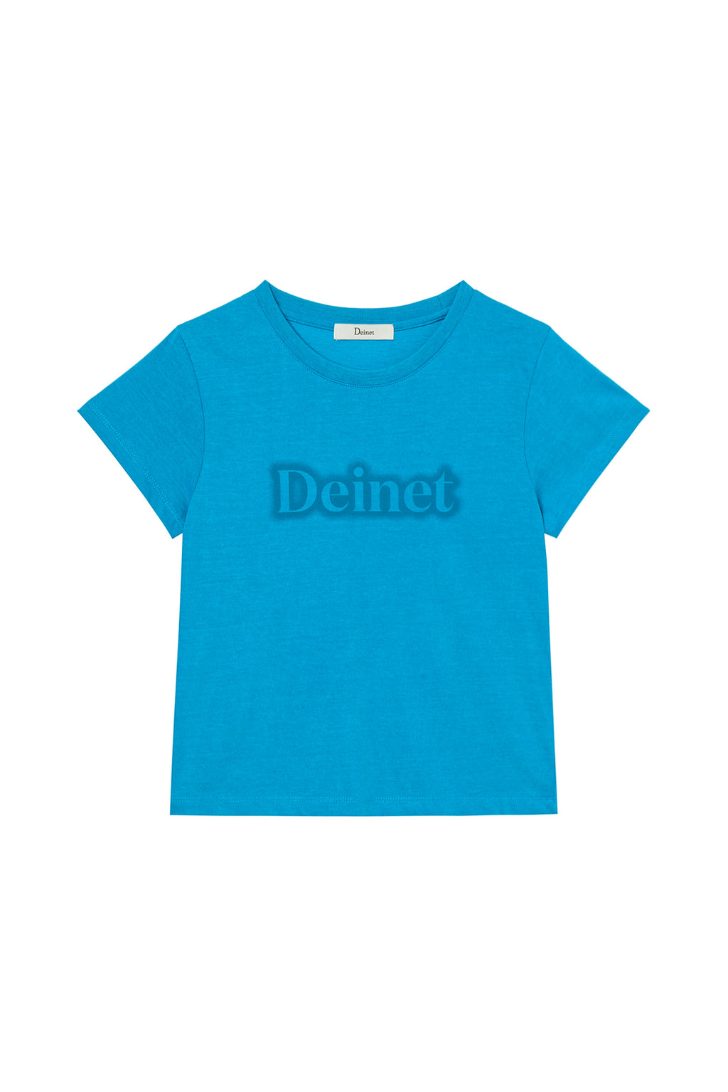 Deinet - Spray Logo Pigment T-Shirt (Blue) product image 1 | TRAB K-Fashion Australia