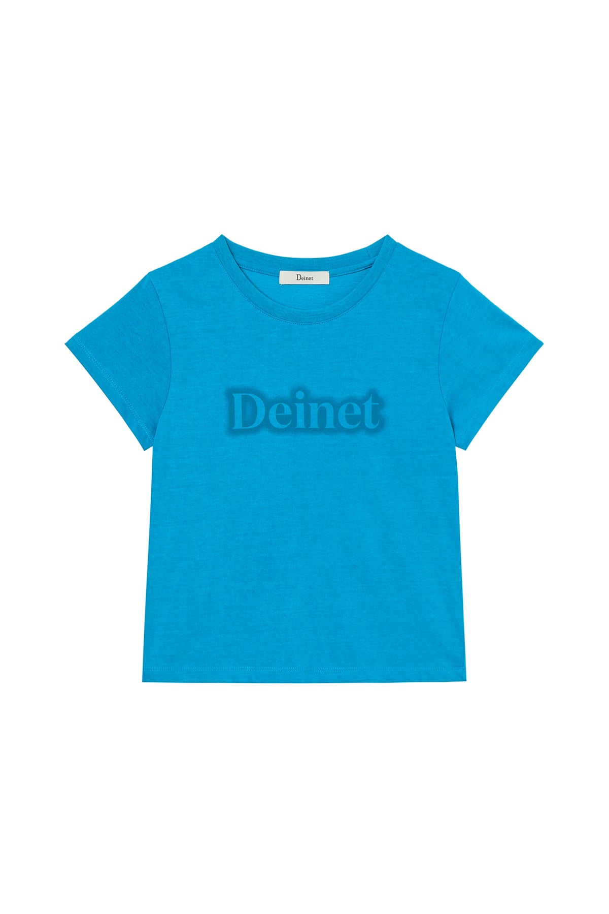 Deinet - Spray Logo Pigment T-Shirt (Blue) product image 1 | TRAB K-Fashion Australia