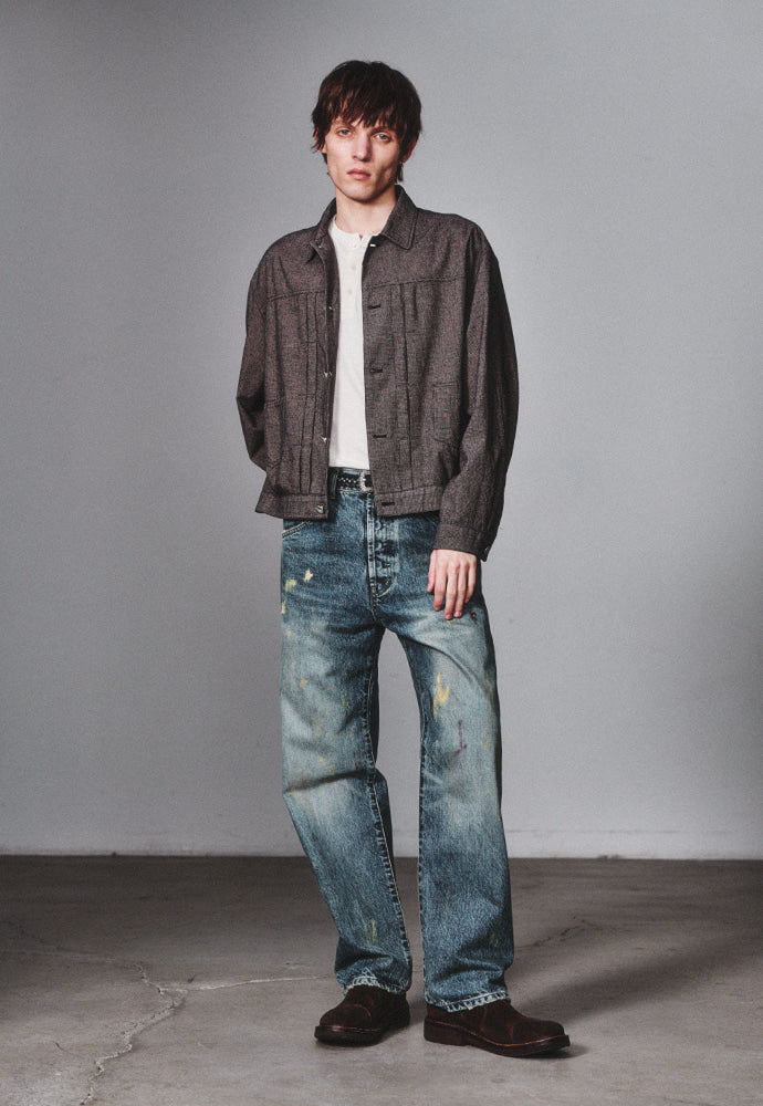 Art if acts - Vintage Check Trucker (Vintage Wood) product image 5 | TRAB K-Fashion Australia