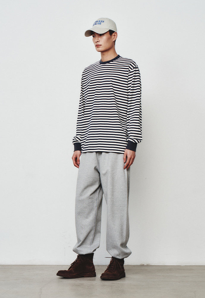 Art if acts - Vintage Heavy Sweat Pants (Melange Grey) product image 2 | TRAB K-Fashion Australia