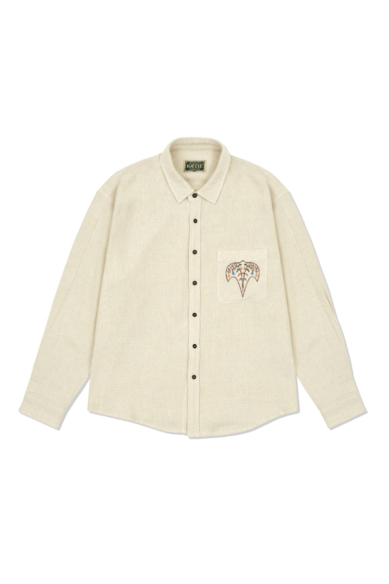 Ioedle - Kite Cross-Stitch Shirt (Ivory) product image 2 | TRAB K-Fashion Australia