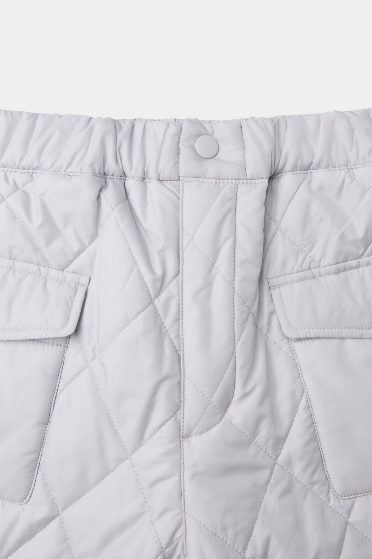 Coor - Quilted Multi-Pocket Pants (Light Gray) product image 5 | TRAB K-Fashion Australia