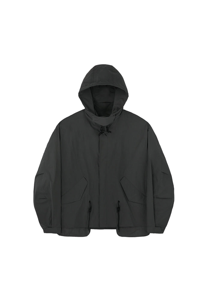 Art if acts - Cropped Fishtail Shield (Charcoal) product image 4 | TRAB K-Fashion Australia