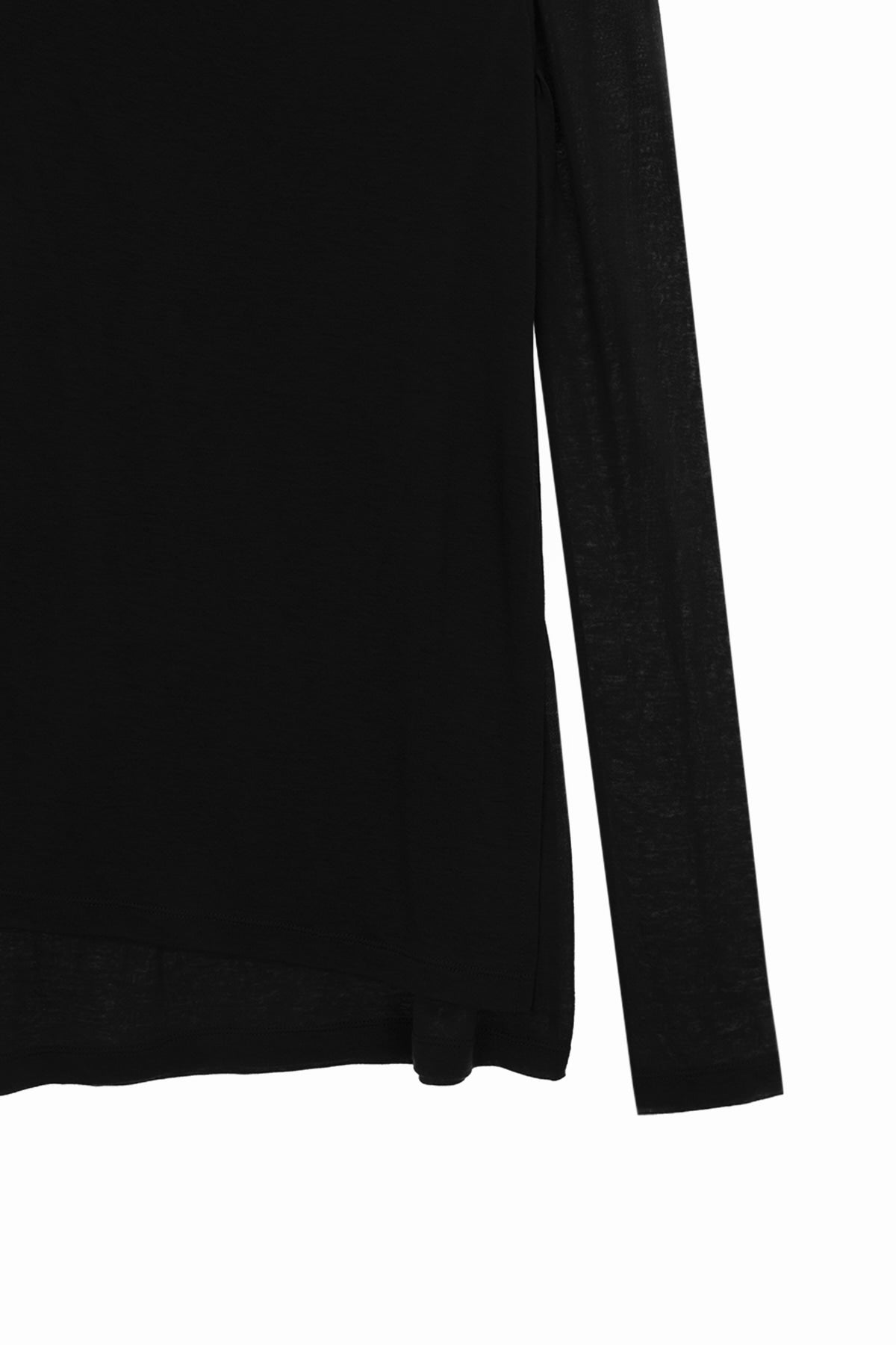 Matin Kim - Slit Point Sleeveless Layered Top (Black) product image 4 | TRAB K-Fashion Australia