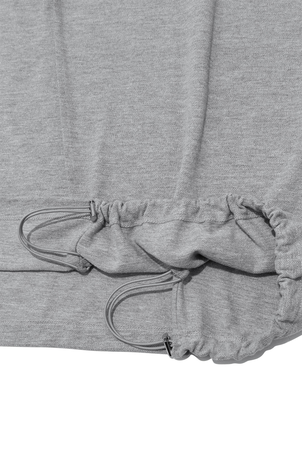 Matin Kim - Two Way String Point Pique Top (Grey) product image 6 | TRAB K-Fashion Australia