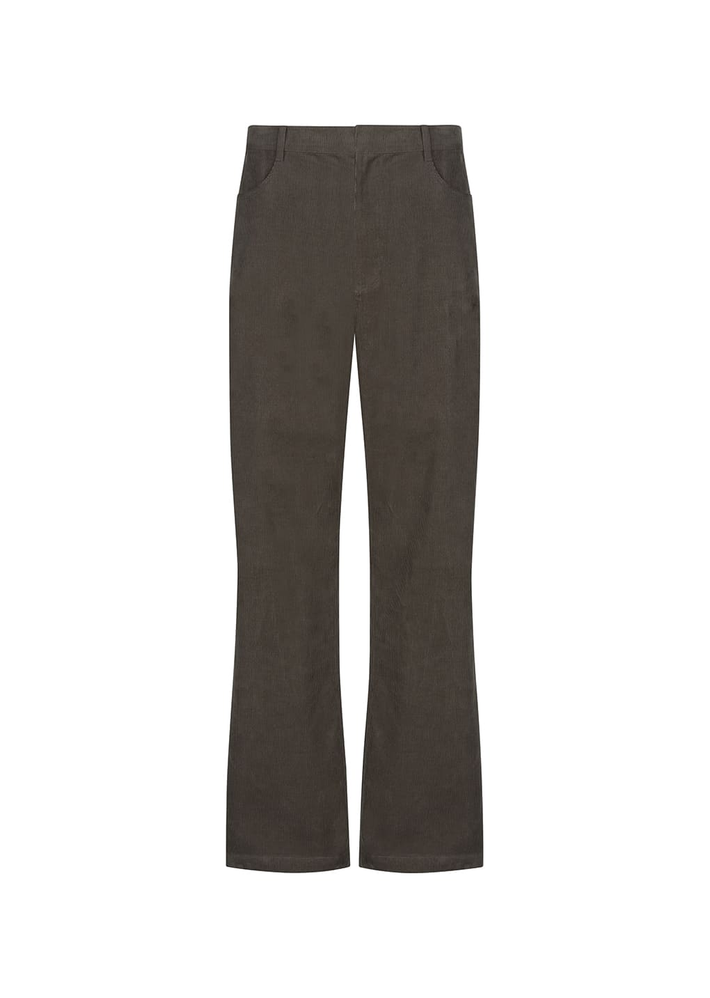 Amomento - corduroy straight pants (Khaki) product image 7 | TRAB K-Fashion Australia