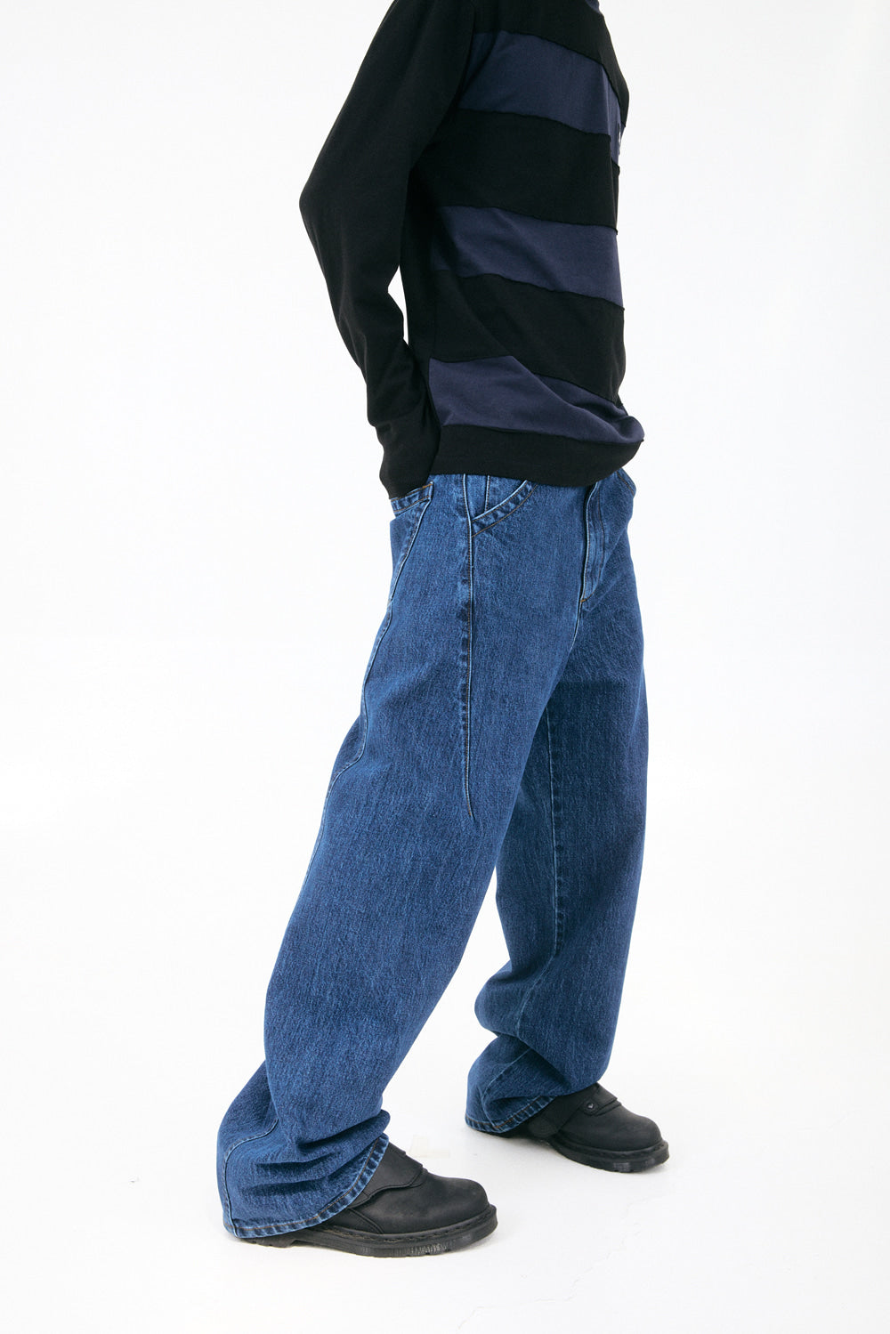 Hatchingroom - Blank Jeans (Deep Blue) product image 14 | TRAB K-Fashion Australia