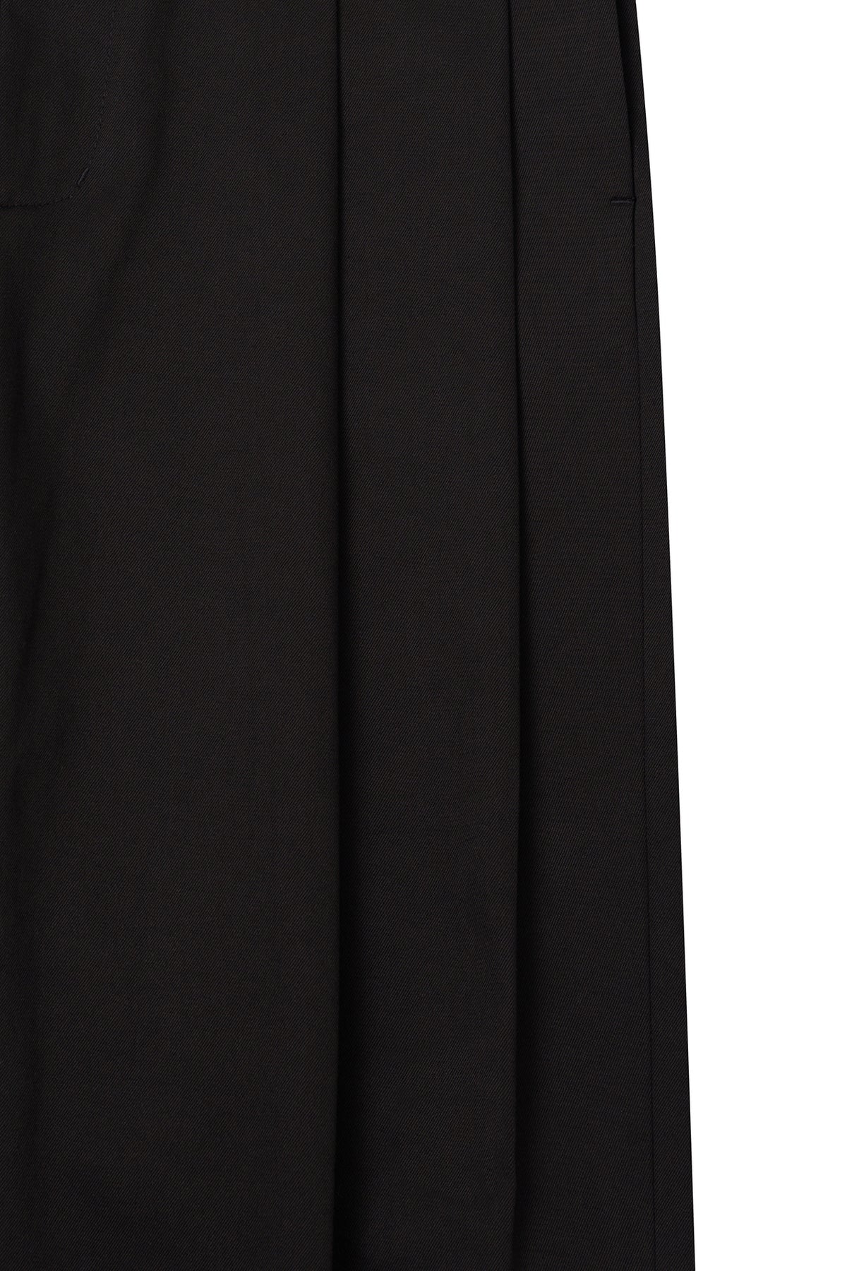 STU - Arch Pleat Cotton Pants (Black) product image 17 | TRAB K-Fashion Australia