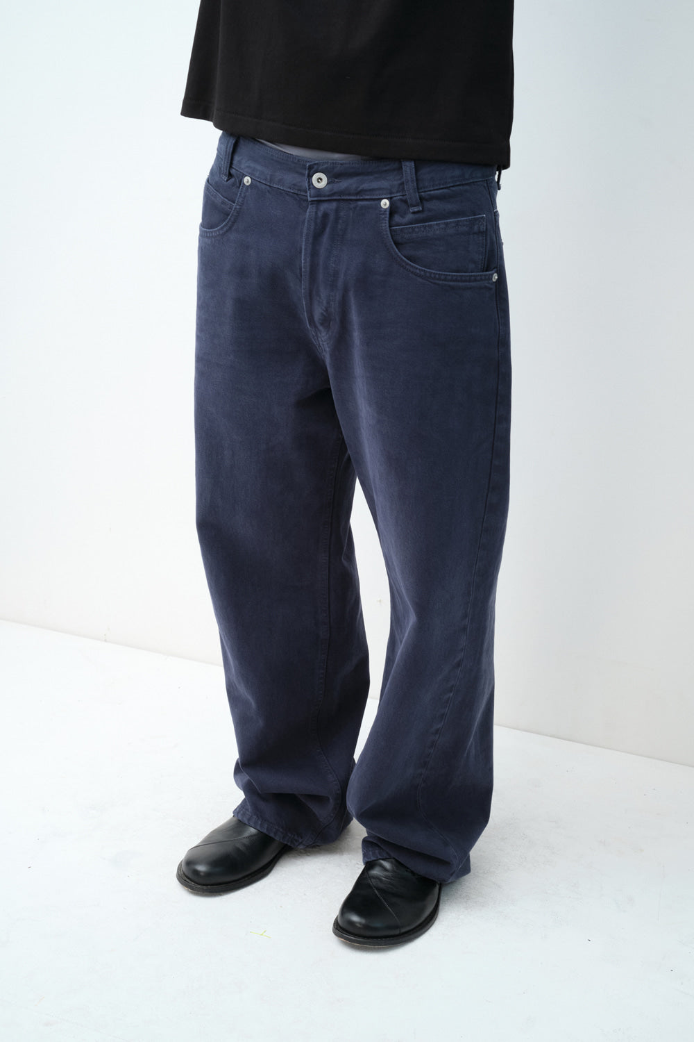 Hatchingroom - Regular Selvedge Jeans Over Dyed French (Blue) product image 8 | TRAB K-Fashion Australia
