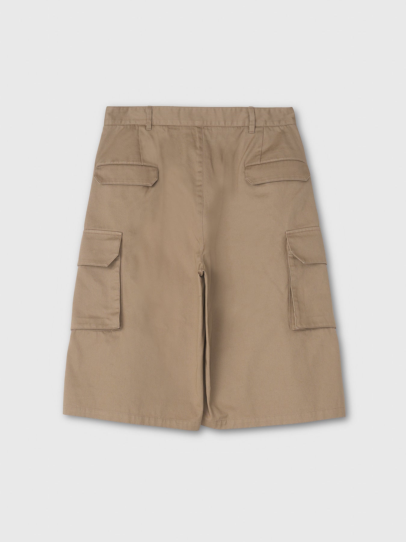 Tonywack - Garment-Washed Cotton Cargo Shorts (Beige) product image 9 | TRAB K-Fashion Australia