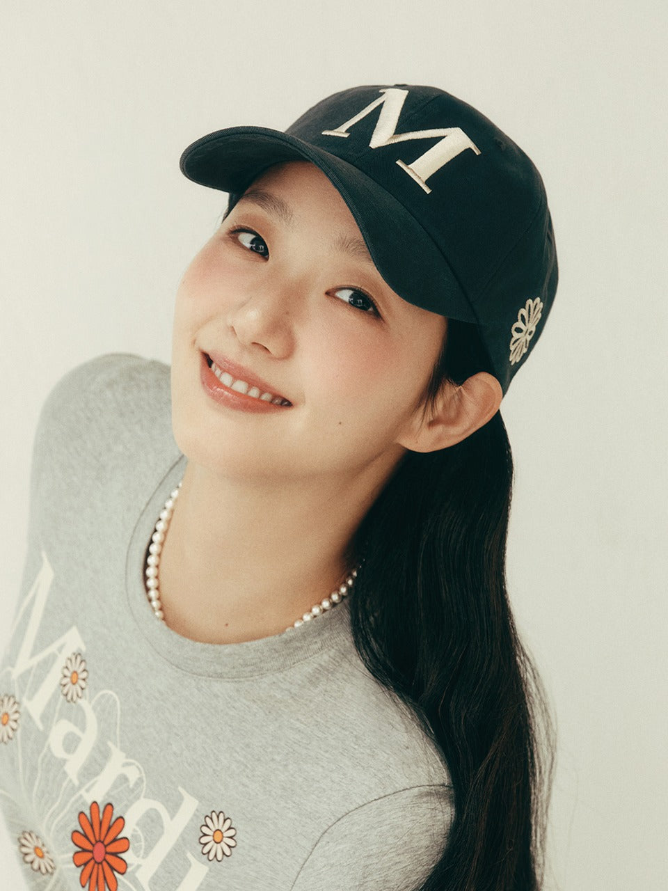 Mardi Mercredi - Cap M (Charcoal Cream) product image 1 | TRAB K-Fashion Australia