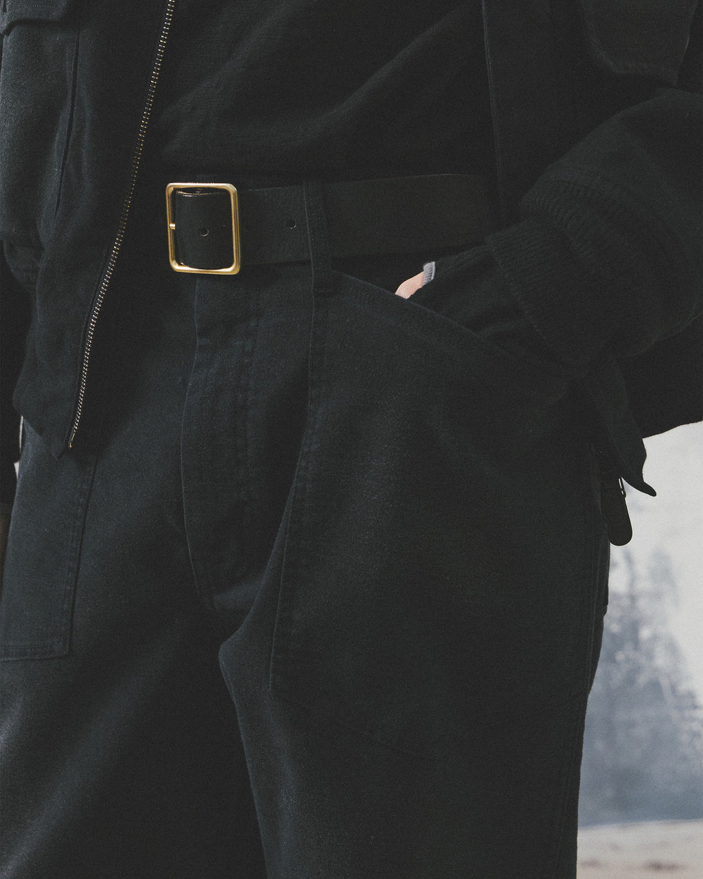 Eastlogue - M-35 Pants (Black Moleskin) product image 4 | TRAB K-Fashion Australia