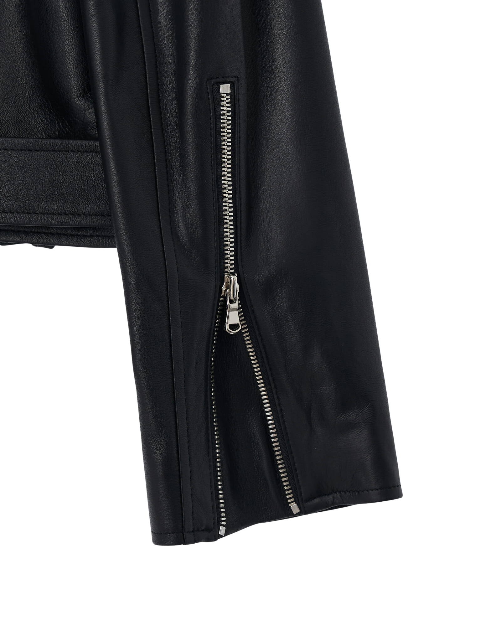 Kimhe Kim - Leather Biker Jacket (Black) product image 15 | TRAB K-Fashion Australia