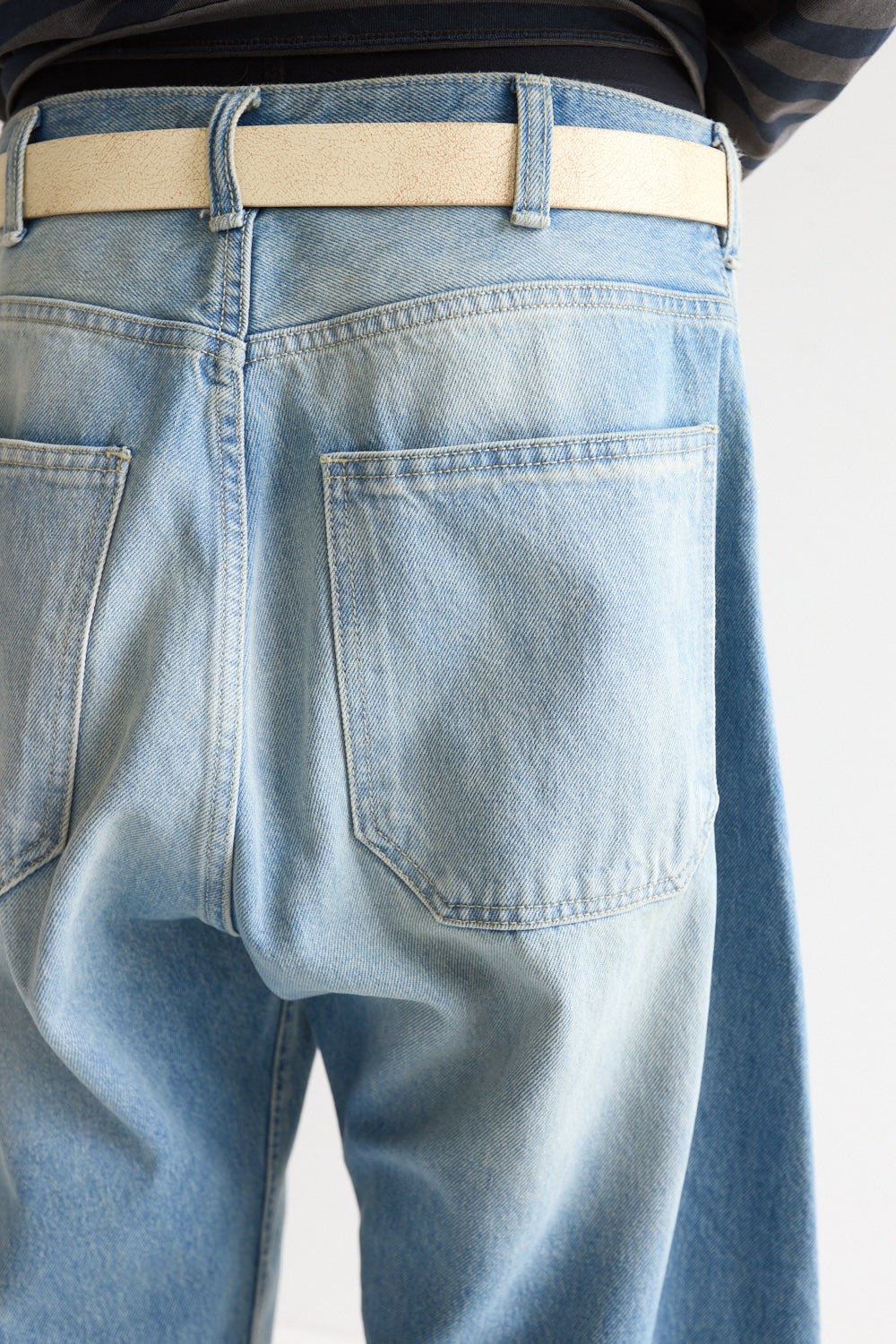 Hatchingroom - Curve Jeans Bleached (Blue) product image 12 | TRAB K-Fashion Australia