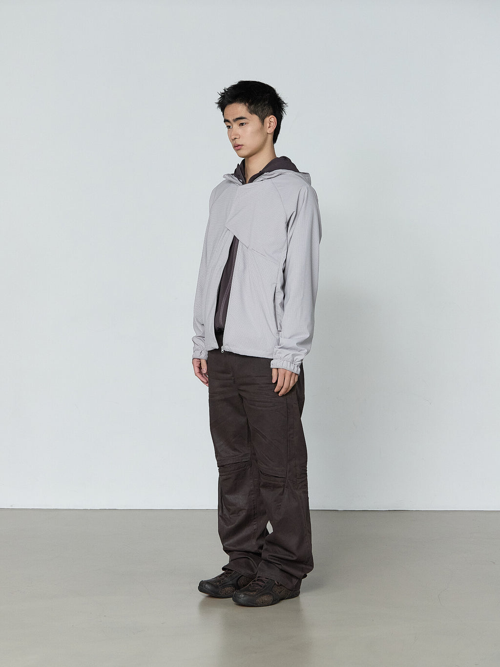 San San Gear - Shift Jacket (Light Grey) product image 1 | TRAB K-Fashion Australia
