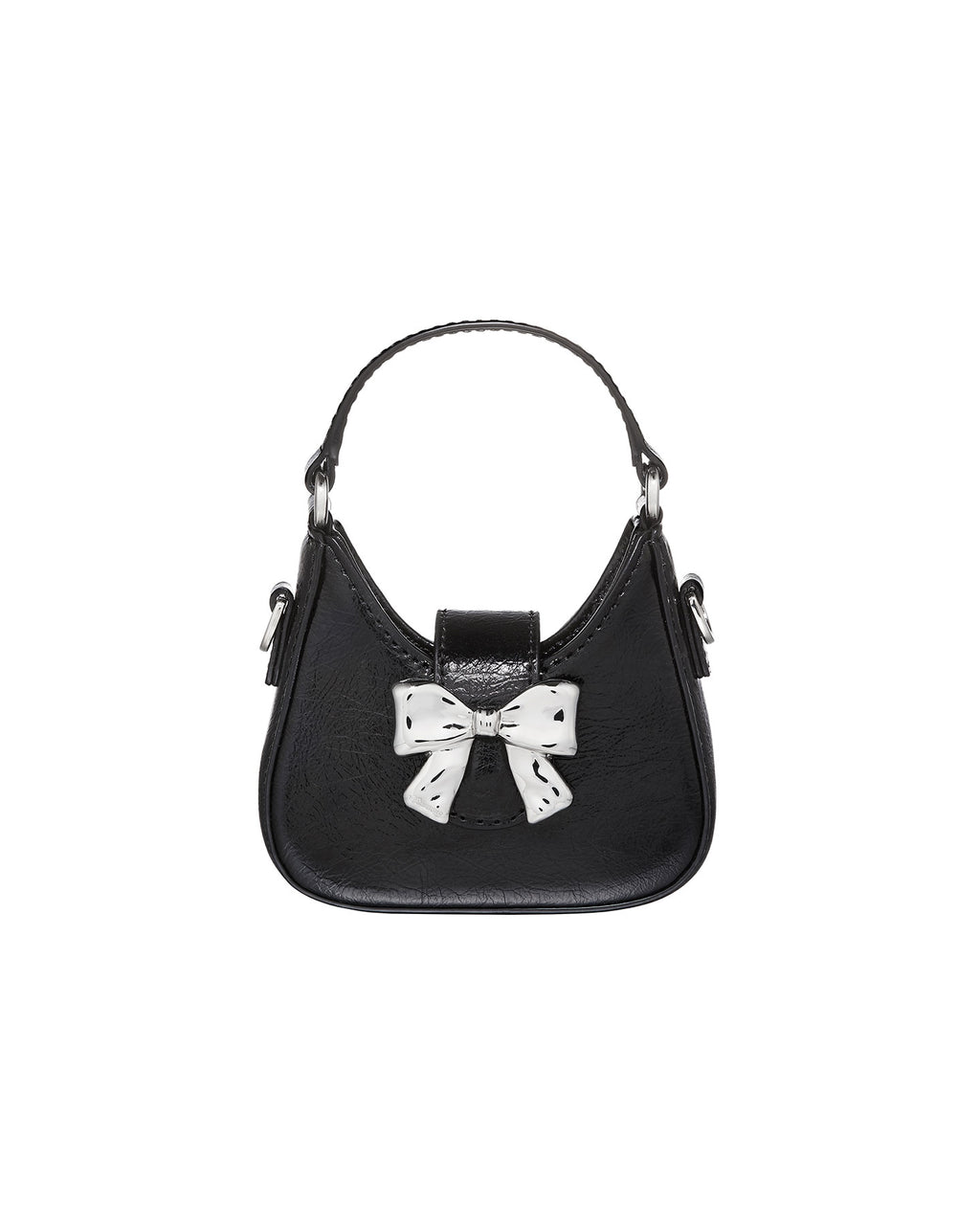 Numbering - Ribbon Mini Hobo Bag #1071 product image 6 | TRAB K-Fashion Australia