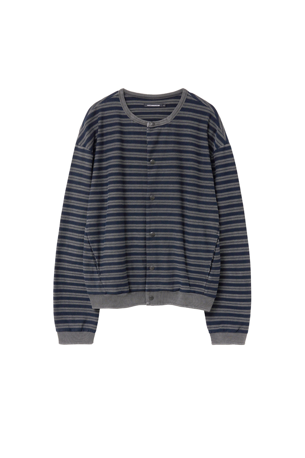 Hatchingroom - Stripe Cardigan (Blue) product image 1 | TRAB K-Fashion Australia