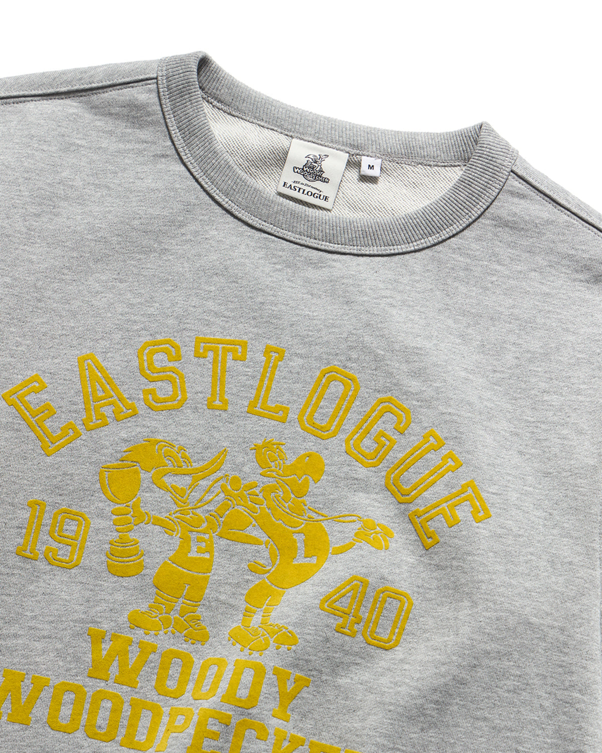 Eastlogue - Flocking Winning Woody Sweat Shirts (Melange Grey) product image 3 | TRAB K-Fashion Australia