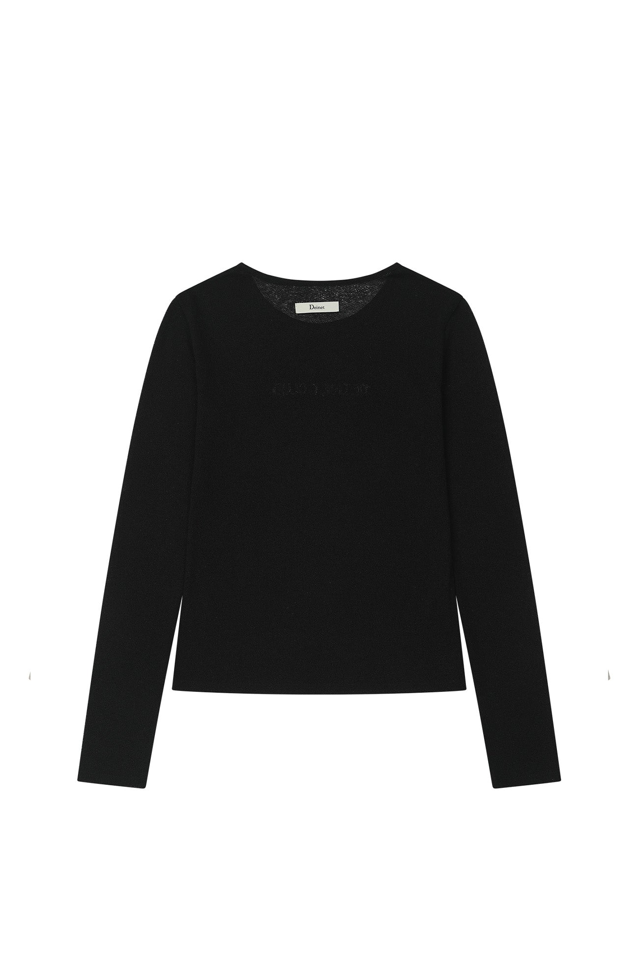Deinet - Sheer Long Sleeve (Black) product image 8 | TRAB K-Fashion Australia
