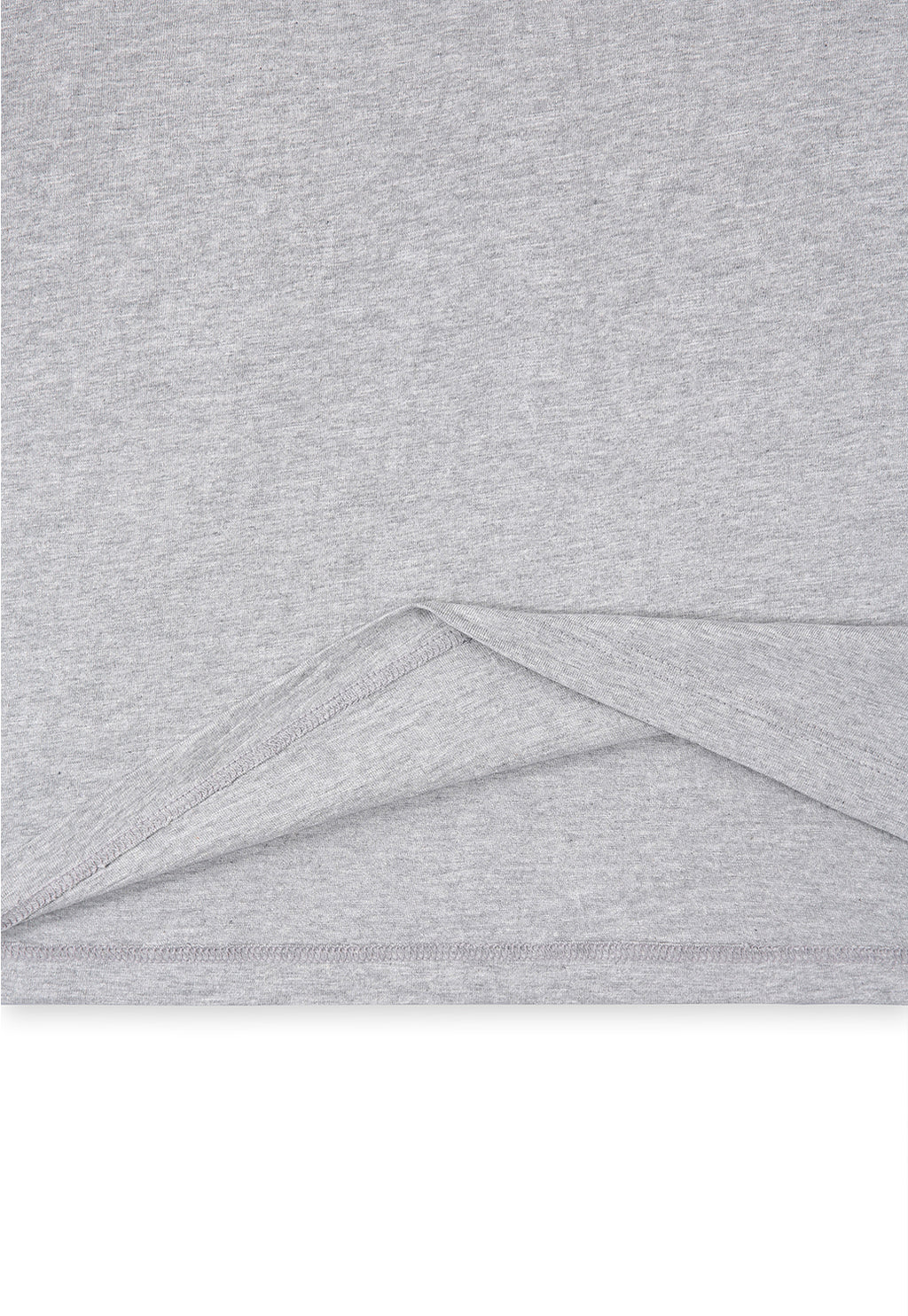 Art if acts - Slub Ringer Tee (Melange Grey/Navy) product image 10 | TRAB K-Fashion Australia