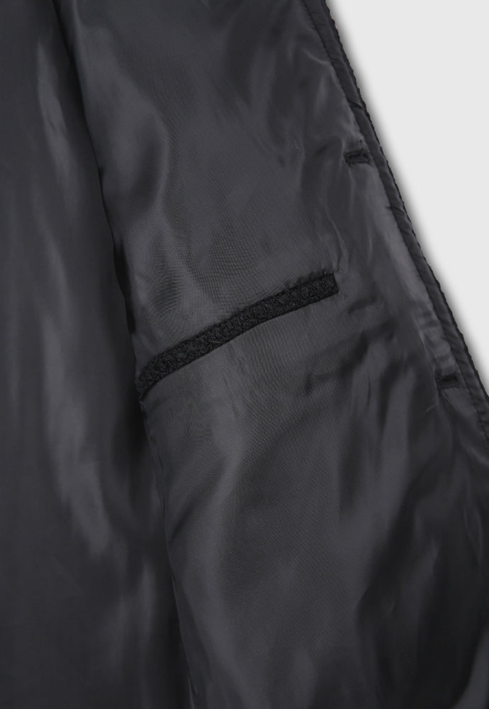 Tonywack - Wool Blend Bouclé Tweed Jacket (Black) product image 12 | TRAB K-Fashion Australia