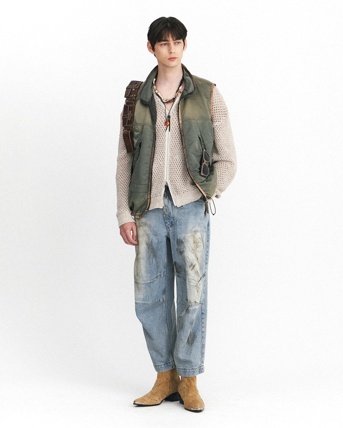 Eastlogue - Traveler Shield Vest (Faded Olive) product image 4 | TRAB K-Fashion Australia