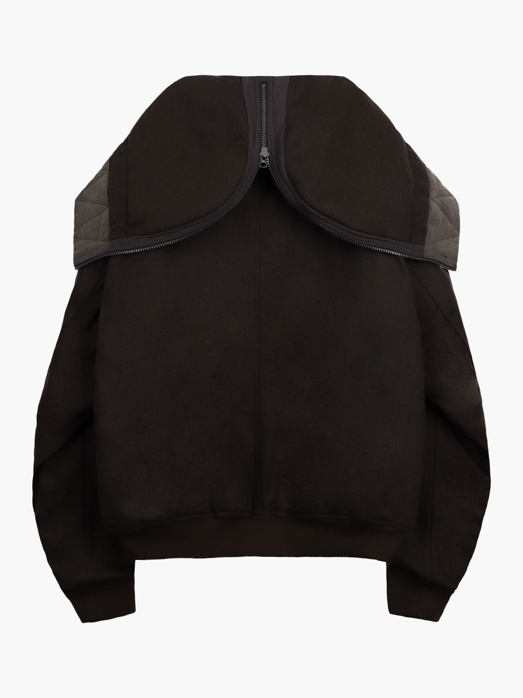 Jiyong Kim - Sun-Bleached Split-Hood Flight Jacket (Brown) product image 9 | TRAB K-Fashion Australia