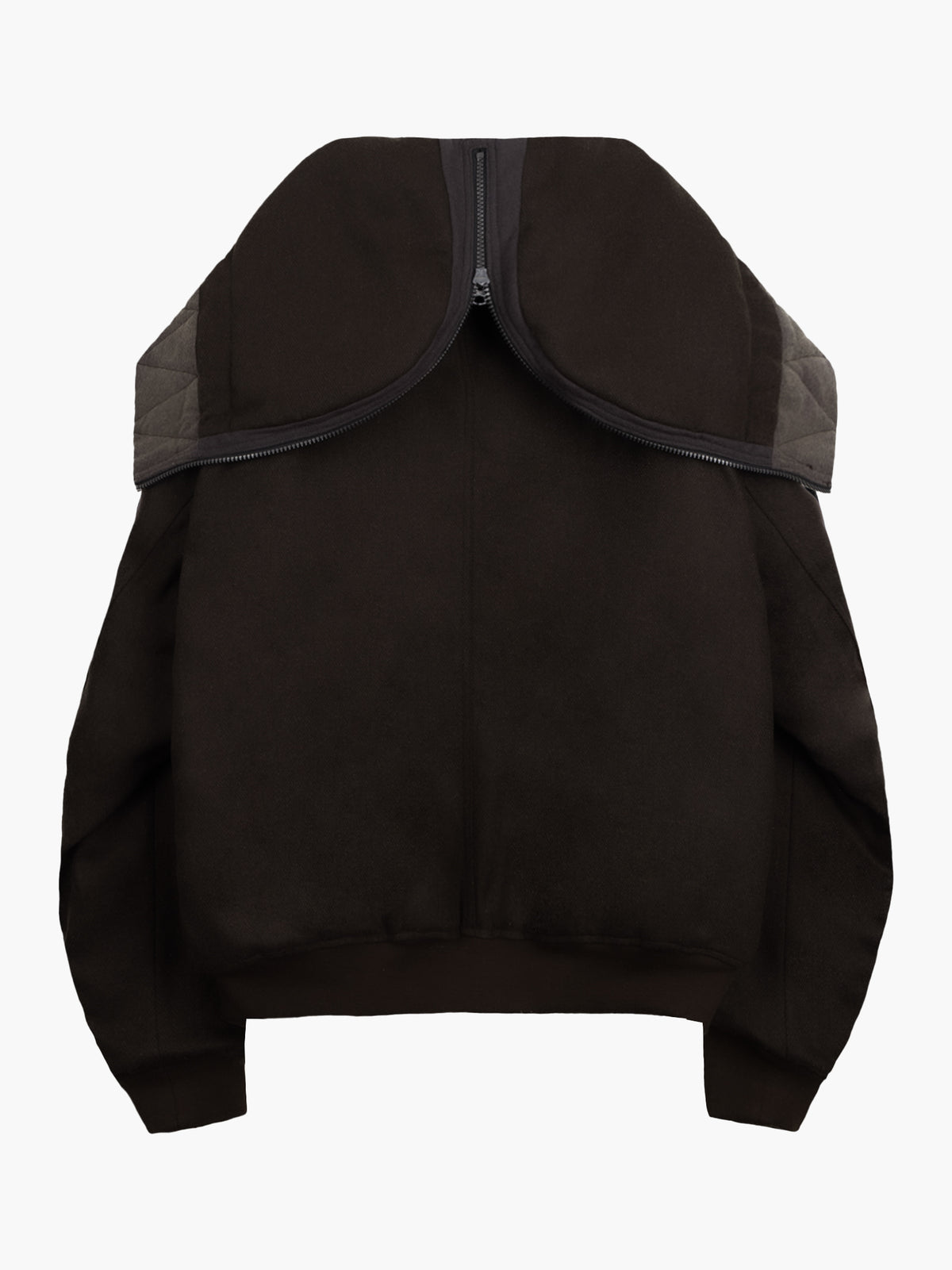 Jiyong Kim - Sun-Bleached Split-Hood Flight Jacket (Brown) product image 9 | TRAB K-Fashion Australia