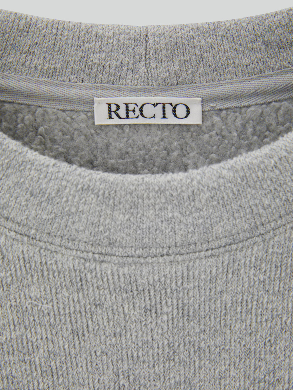 Recto - Mens Rc Embroidered Sweatshirt (Melange Grey) product image 3 | TRAB K-Fashion Australia