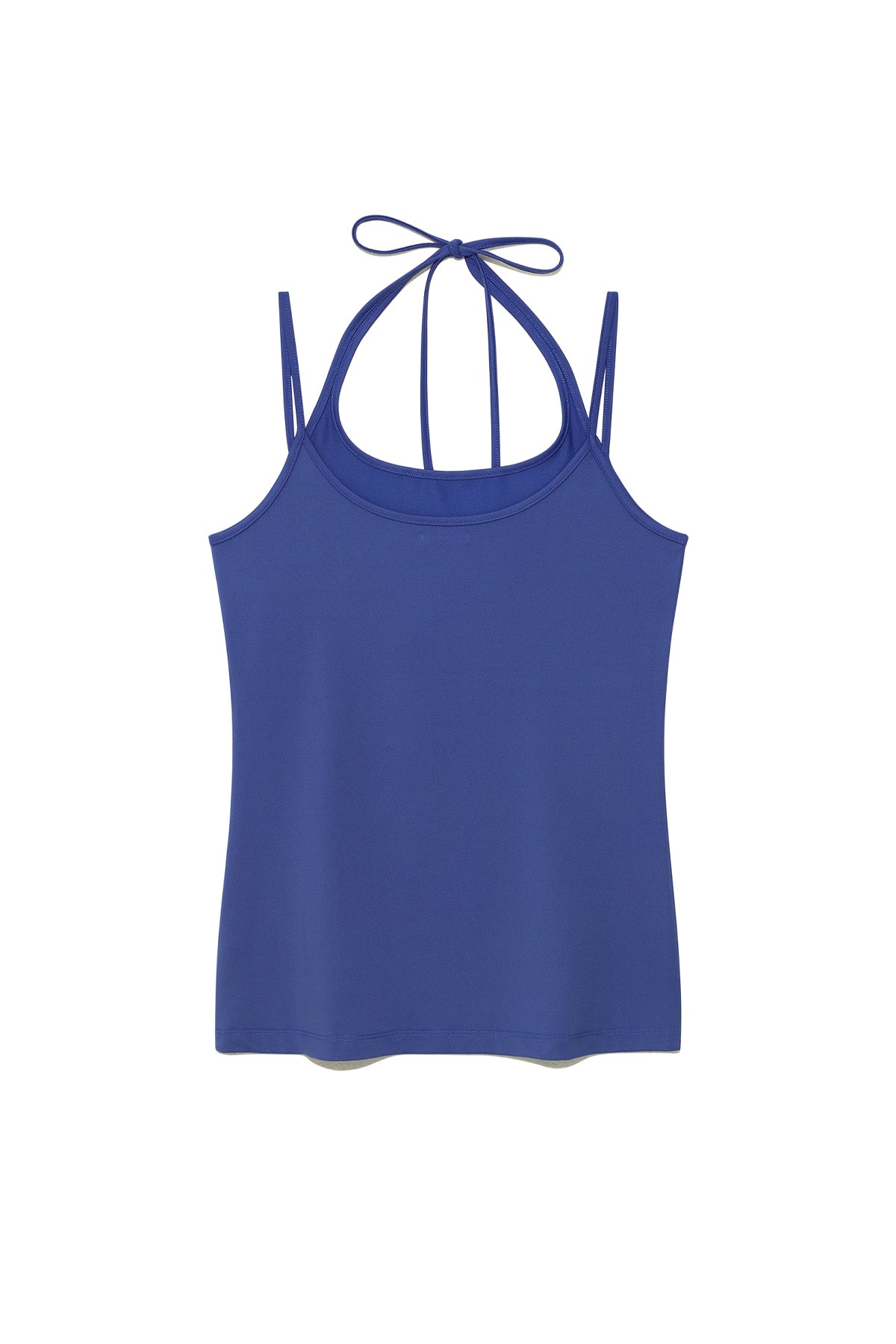 Matin Kim - String Halter Neck Tank Top (Blue) product image 2 | TRAB K-Fashion Australia